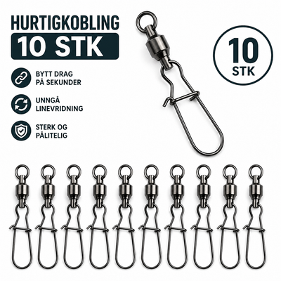 Hurtigkobling (10 stk)